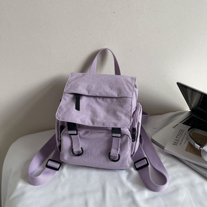 Najlon ruksak s poklopcem za zatvaranje, vodootporan, velike kapacitete, skriveni džep sa zatvaračem