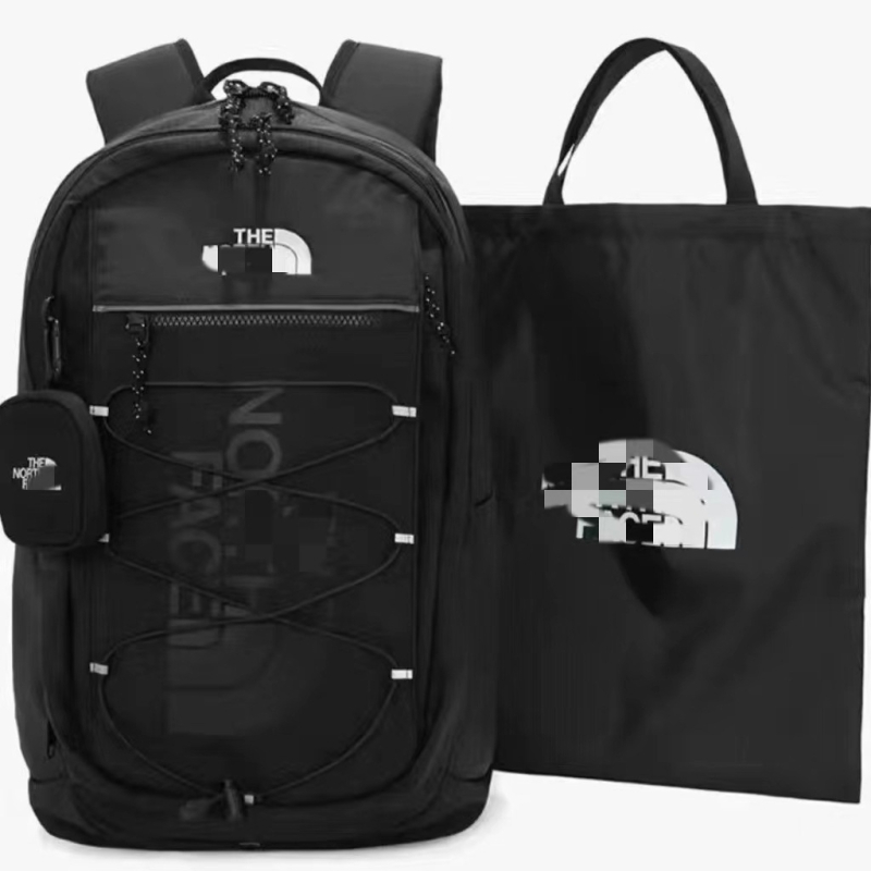 North Face platneni studentski ruksak, unisex, s Air Cushion Straps, prozračan, vodootporan, lagan, za školu