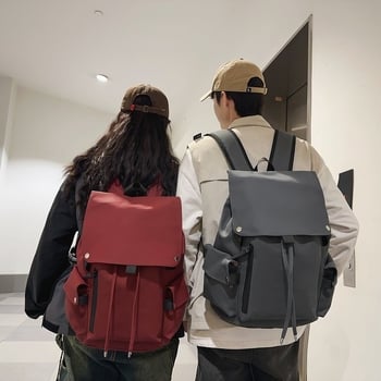 Školski ruksak ulični trend (Materijal: filmom premazani Oxford materijal; Funkcije: prozračan, otporan na habanje; Kapacitet: veliki; Sustav naramenica: zakrivljene naramenice; Stil: street trend)