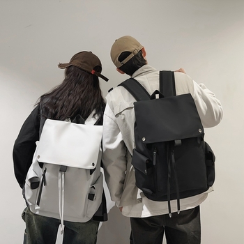 Školski ruksak ulični trend (Materijal: filmom premazani Oxford materijal; Funkcije: prozračan, otporan na habanje; Kapacitet: veliki; Sustav naramenica: zakrivljene naramenice; Stil: street trend)