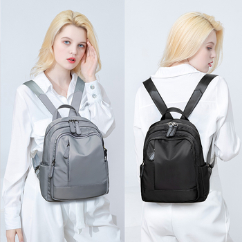 Dámsky batoh v kórejskom štýle na cestovanie, Oxford látka, objem 20-35 L, zipsové zatváranie, proti krádeži, vodeodolný