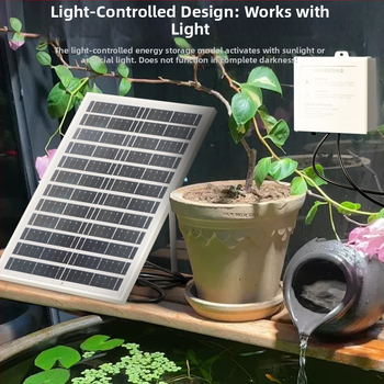 Napelemes DC-s merülő vízszivattyú akváriumhoz – keringés és filtráció