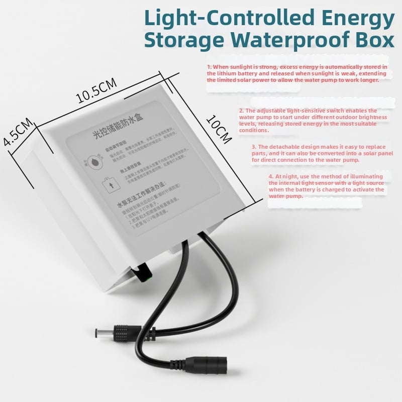 Napelemes DC-s merülő vízszivattyú akváriumhoz – keringés és filtráció