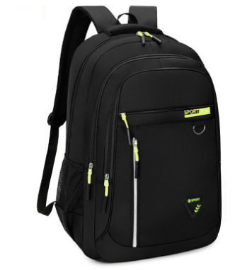 Unisex platnene ranac s velikim kapacitetom, višeslojni dizajn, izdržljiv, pretinac za prijenosno računalo, jastučićasti naramenici