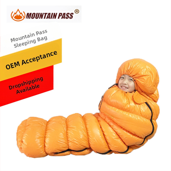 Mountainpass dječja vreća za spavanje s Down punilom, mumija stil, najlon tkanina, poliester podstava