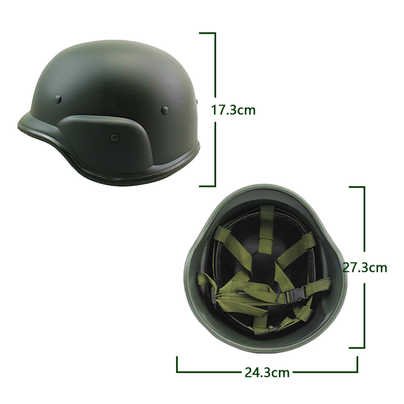 Kaciga za biciklizam, taktička M88, lagana plastika, unisex, odrasli