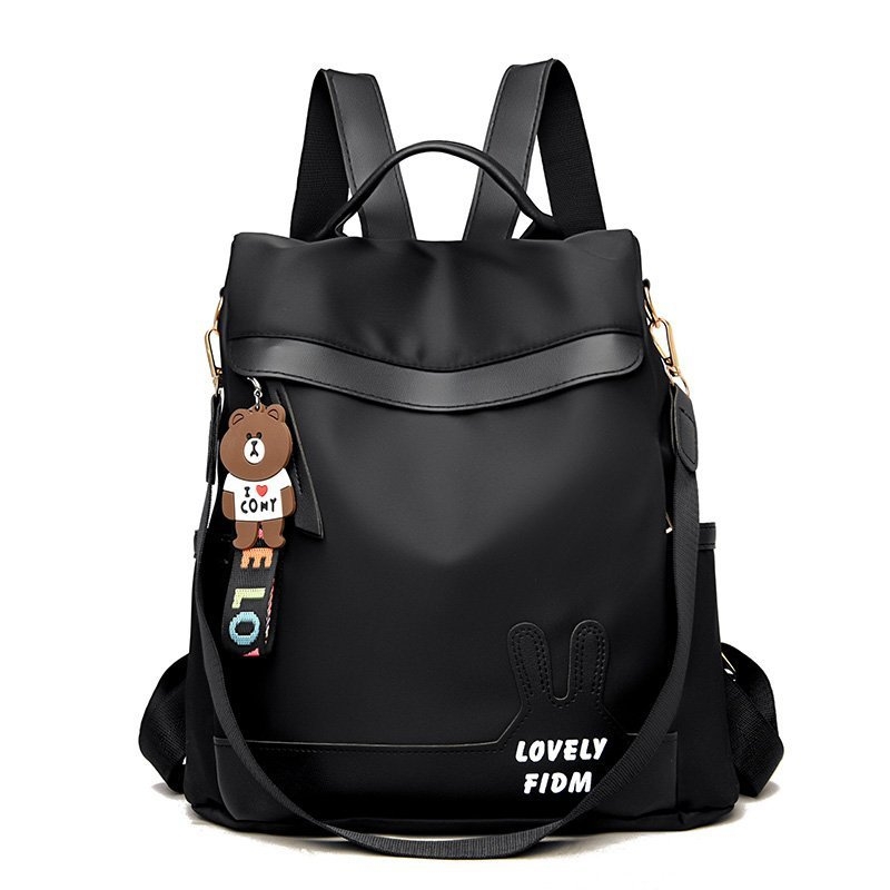 Batoh z Oxford materiálu pre ženy — priedušný, vodeodolný, odolný voči opotrebeniu, proti krádeži; objem 20–35 L, vhodný pre 8-palcový notebook, unisex.