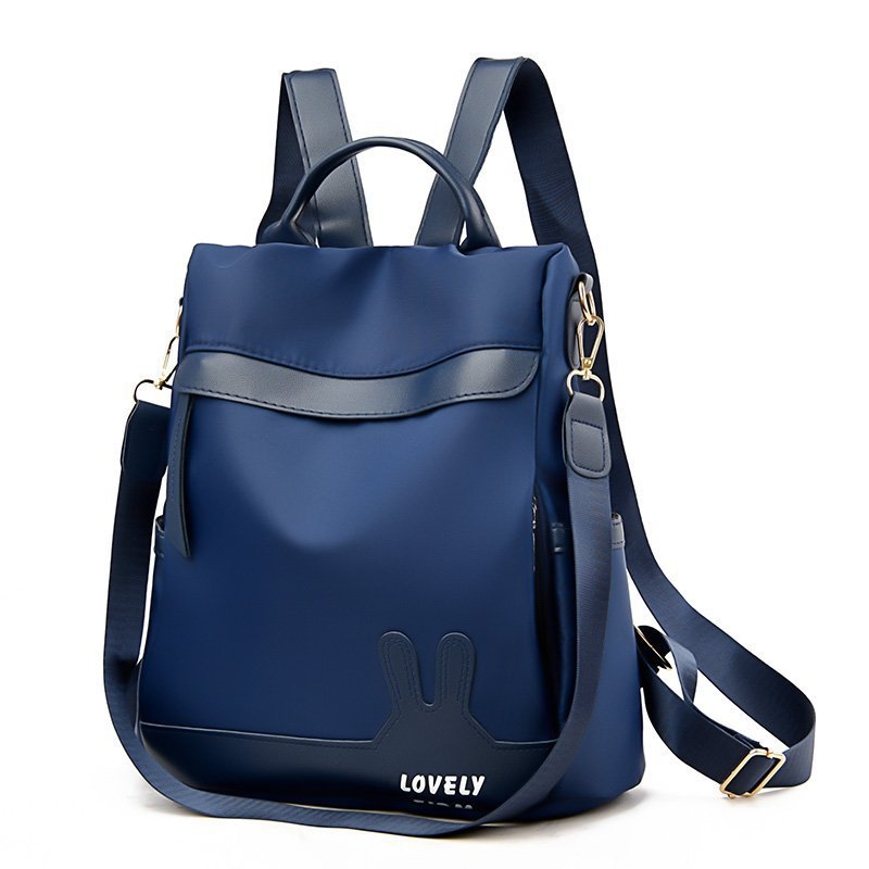 Batoh z Oxford materiálu pre ženy — priedušný, vodeodolný, odolný voči opotrebeniu, proti krádeži; objem 20–35 L, vhodný pre 8-palcový notebook, unisex.