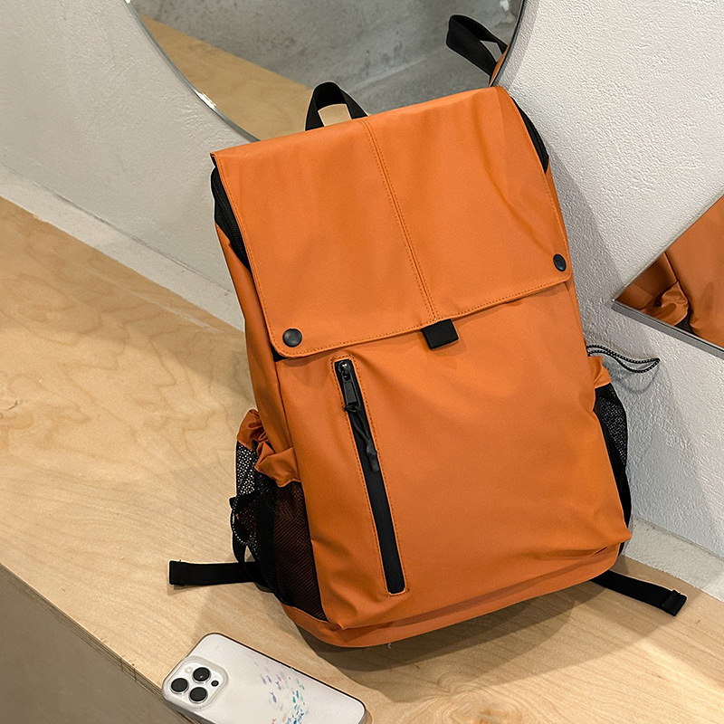 Unisex ruksak za outdoor putovanja, kapaciteta 20–35 L, Oxford platno, kompatibilan s 14-inčnim prijenosnikom, prozračan, jednobojni dizajn, zimsko izdanje 2025