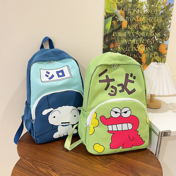 Školski ruksak s motivom crtanih likova – velika zapremina, zaštita kralježnice, smanjenje opterećenja, prozračan, lagan