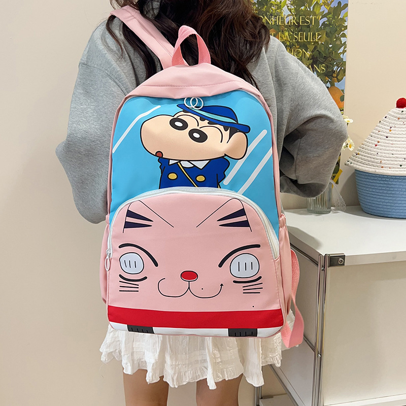 Školski ruksak s motivom crtanih likova – velika zapremina, zaštita kralježnice, smanjenje opterećenja, prozračan, lagan