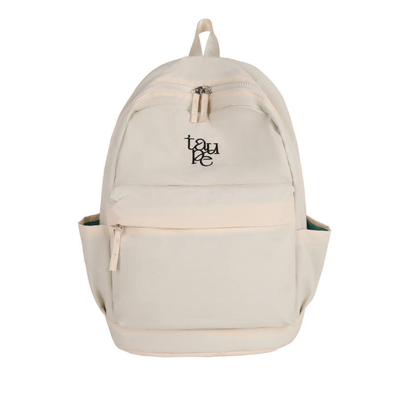 Ruksak za djevojčice, gradski minimalistički stil, najlon, vodootporan, zatvaranje na zip, zimsko izdanje 2025