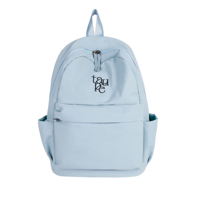 Ruksak za djevojčice, gradski minimalistički stil, najlon, vodootporan, zatvaranje na zip, zimsko izdanje 2025