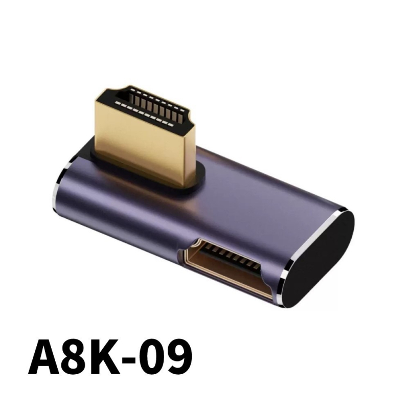 Flash repairman HDTV мъжки към HDTV женски адаптер с LED индикатор — UHS-II 2.1 поддръжка, 8K@60Hz, излиза през 2025 г.