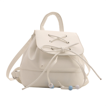 PU ruksak s dizajnom kante, urbani stil, zatvaranje preklopom, poliester podstava, džepovi za telefon i karticu identifikacije, lagan svakodnevni model