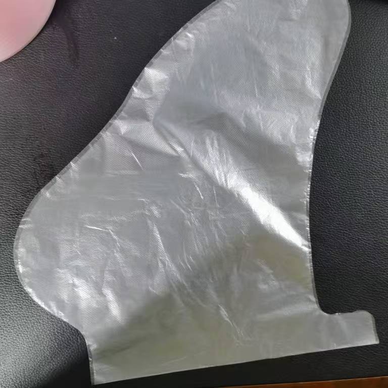 Acoperire de mască pentru picior, din plastic, de unică folosință, transparentă, grosime 0,06 mm, rezistentă la ulei și izolare la murdărie, origine Anhui