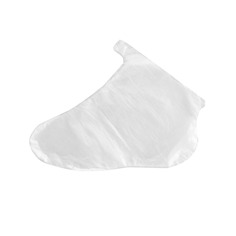 Acoperire de mască pentru picior, din plastic, de unică folosință, transparentă, grosime 0,06 mm, rezistentă la ulei și izolare la murdărie, origine Anhui