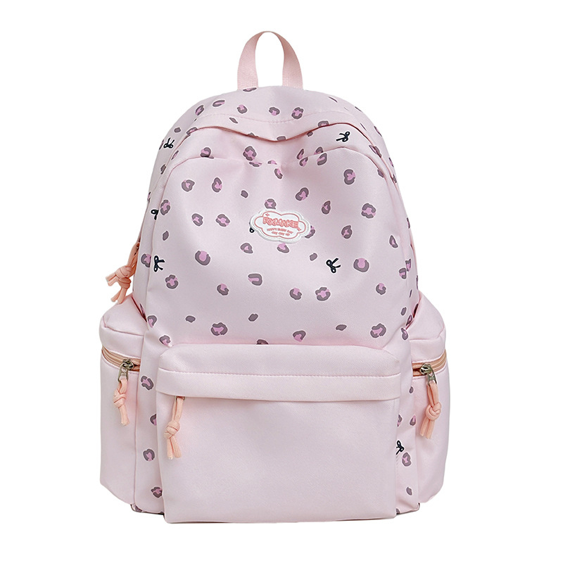 Ruksak - korejskog stila, jednostavan svakodnevni ruksak, unisex, geometrijski uzorak, najlon (Kapacitet 36–55L; Laptop 14-inča; Materijal Najlon; Vodootporan; Zakrivljene naramenice)