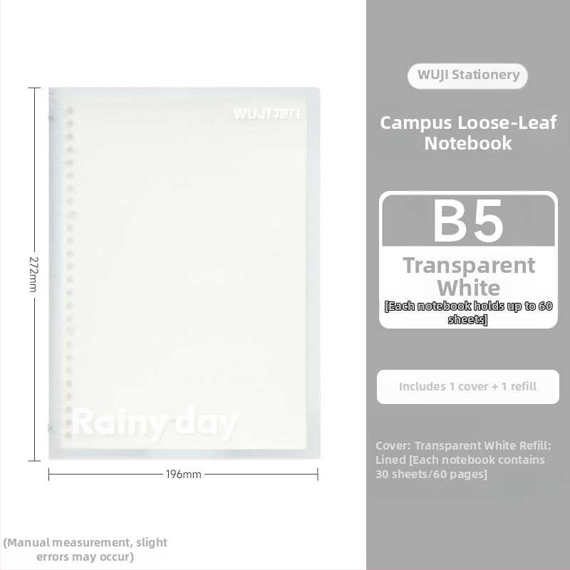 Univerzitná poznámková knižka s odnímateľnými stranami, 30 strán, kvalitný papier