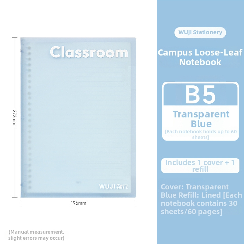 Univerzitná poznámková knižka s odnímateľnými stranami, 30 strán, kvalitný papier