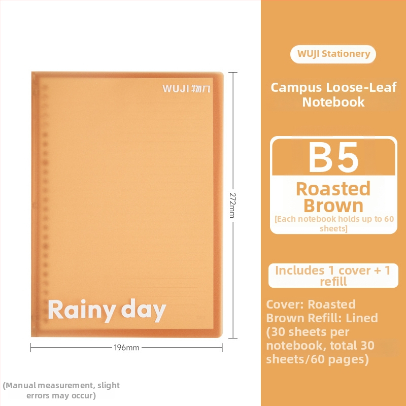 Univerzitná poznámková knižka s odnímateľnými stranami, 30 strán, kvalitný papier