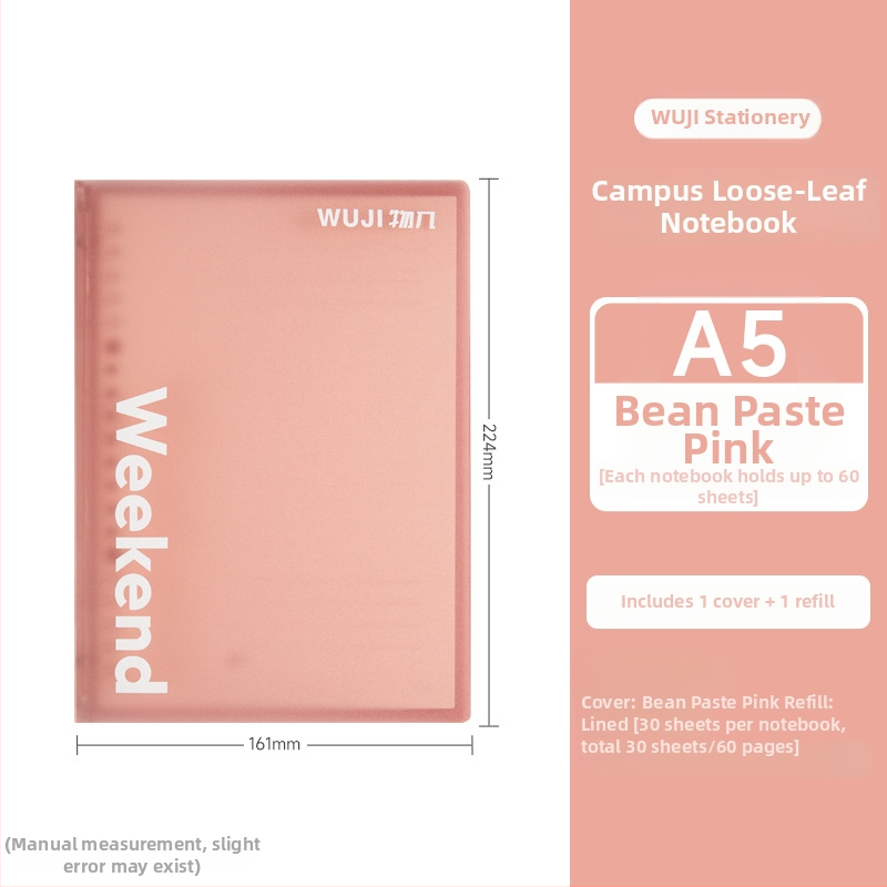 Univerzitná poznámková knižka s odnímateľnými stranami, 30 strán, kvalitný papier