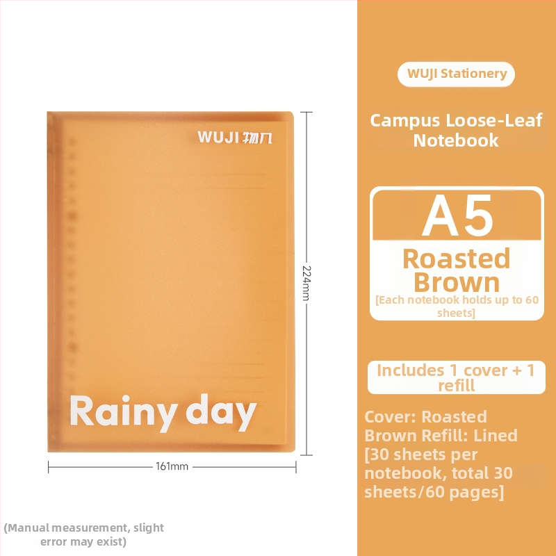 Univerzitná poznámková knižka s odnímateľnými stranami, 30 strán, kvalitný papier