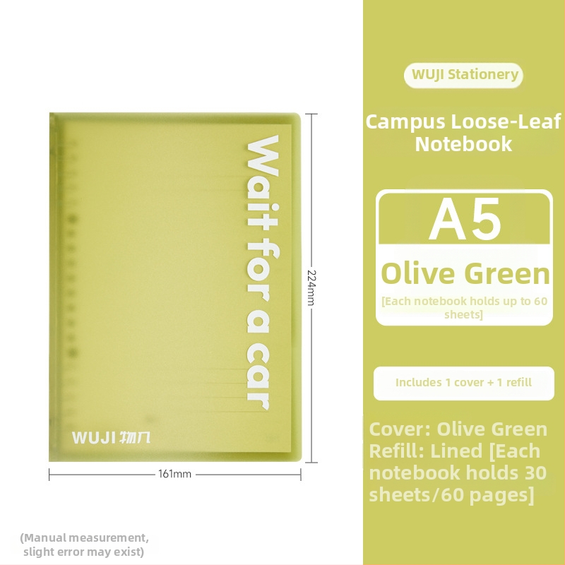 Univerzitná poznámková knižka s odnímateľnými stranami, 30 strán, kvalitný papier