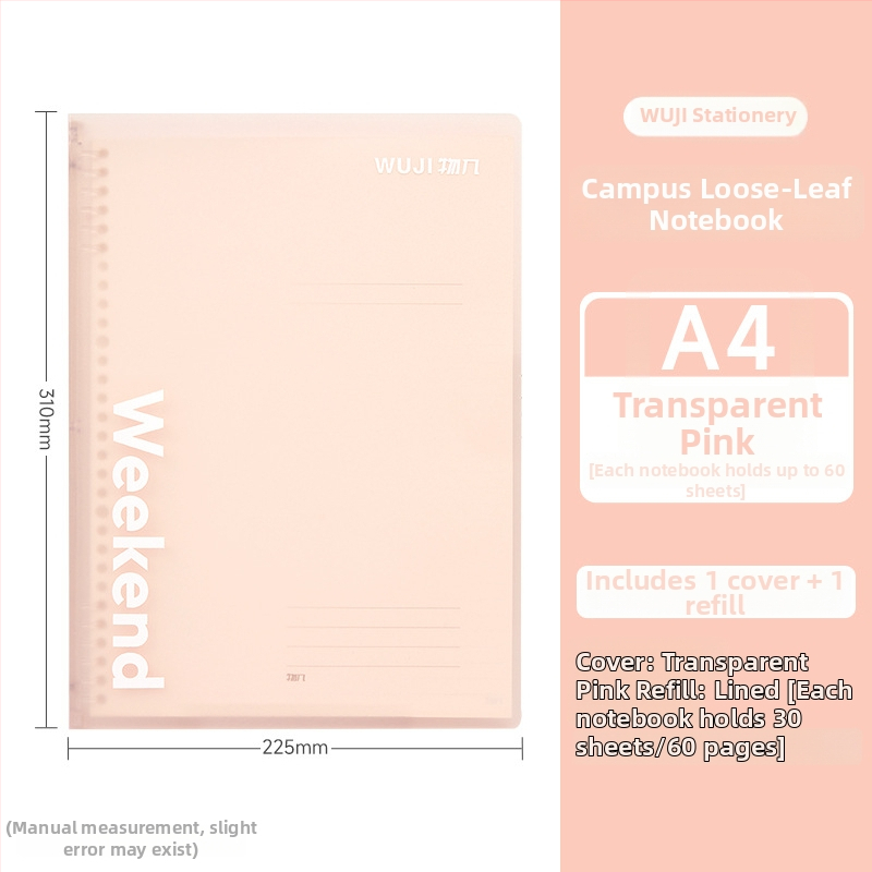 Univerzitná poznámková knižka s odnímateľnými stranami, 30 strán, kvalitný papier