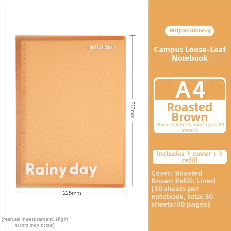 Univerzitná poznámková knižka s odnímateľnými stranami, 30 strán, kvalitný papier