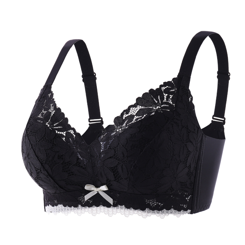 Sutien s košaricama od latexa i čipke, glavni materijal najlon, podstava od spandexa ispod 30%, fiksni dvostruki kaiševi, stražnje četiri reda kopči