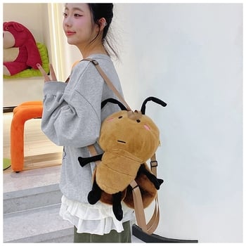 Plush ruksak s urban minimalist stilom, zatvaranje na zip, poliester podstava, unutarnji pretinac sa zipom, vodootporan.