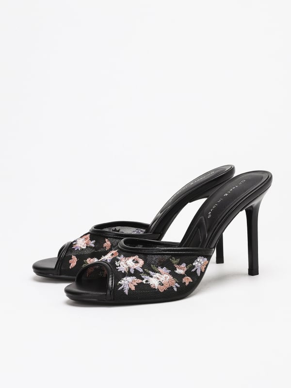 On feet& in love ženske sandale na visokom petom s otvorenim prstom, PU gornji dio, TPU potplat, pet s oblikom čaše vina, preko 8 cm, ljeto 2025