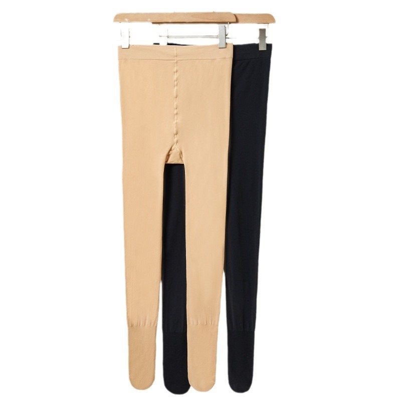 Colanți-pantyhose cu ridicare a feselor, material subțire nylon-spandex, lungime întreagă, croială dreaptă, toamnă-iarnă