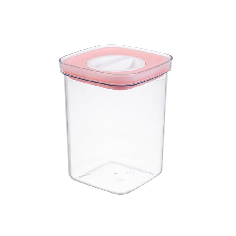 Plastična kutija za čuvanje hrane, kvadratnog oblika, zapremina 501-800 ml, stil light luxury, hermetički zatvoren