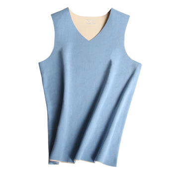 Muški termalni prsluk s fleece podstavom, debljina 251–300 g/m², poliester 90–95%, V-izrez, pulover stil