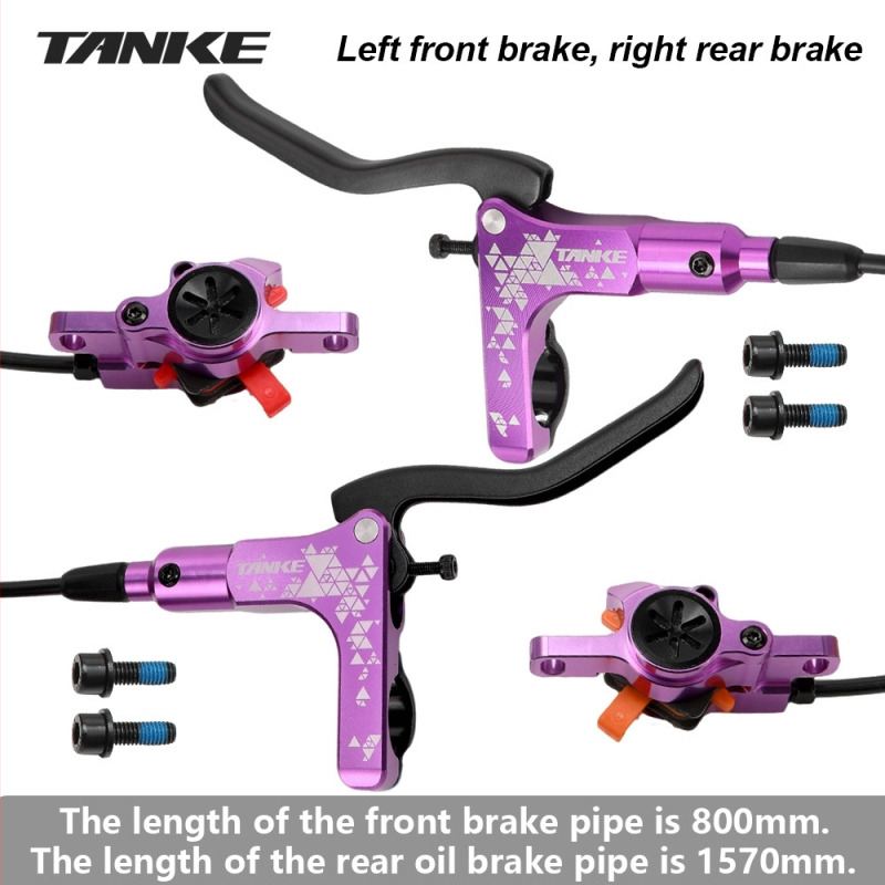 TB450 Υδραυλικό σετ δισκοβραχίδας για ποδήλατα βουνού – μοχλός από αλουμινίου, εμπρός και πίσω, κατάλληλο για όλες τις εφαρμογές