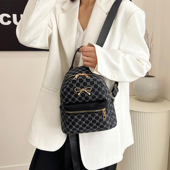 PU ruksak, gradski stil minimalistički, zatvarač, džep za mobitel, rekreacijska putovanja