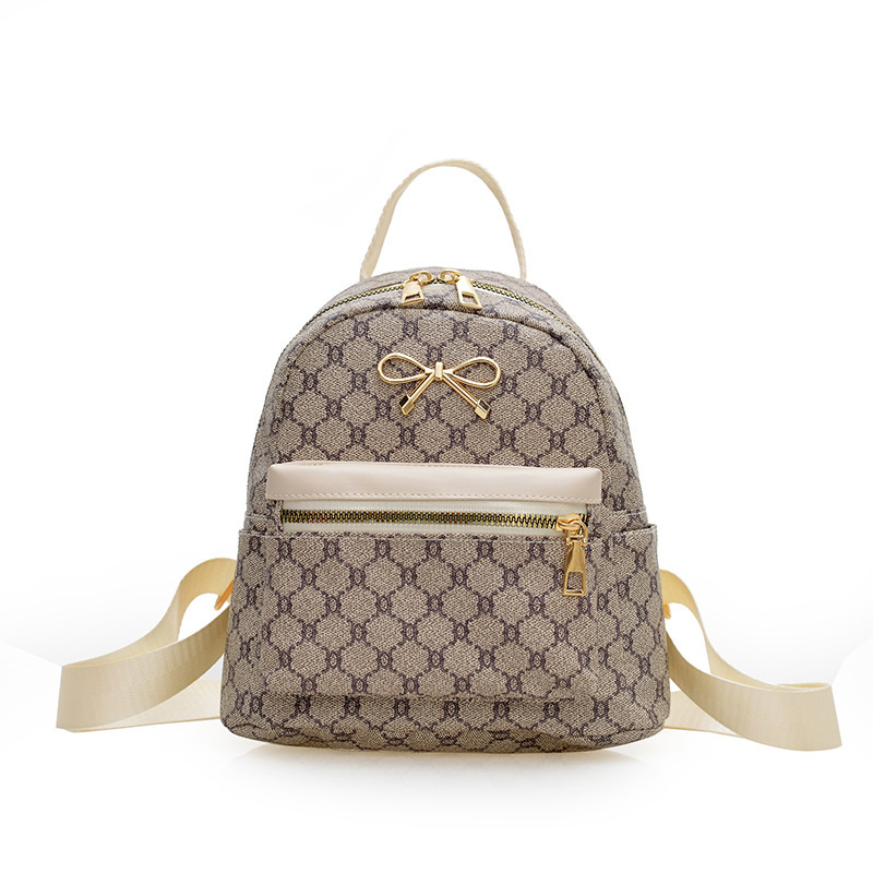 PU ruksak, gradski stil minimalistički, zatvarač, džep za mobitel, rekreacijska putovanja