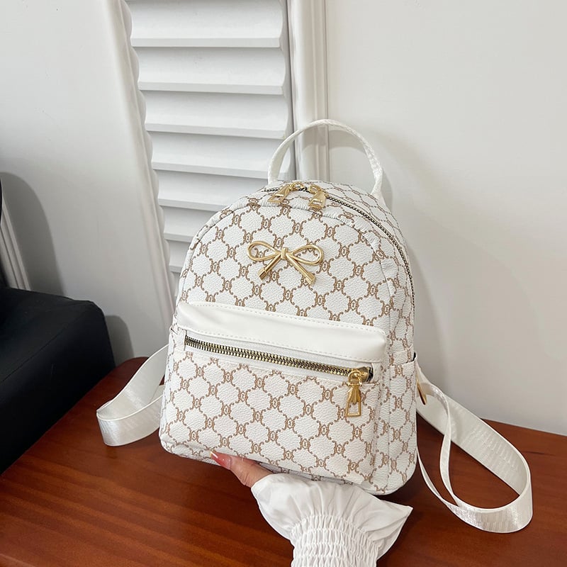 PU ruksak, gradski stil minimalistički, zatvarač, džep za mobitel, rekreacijska putovanja