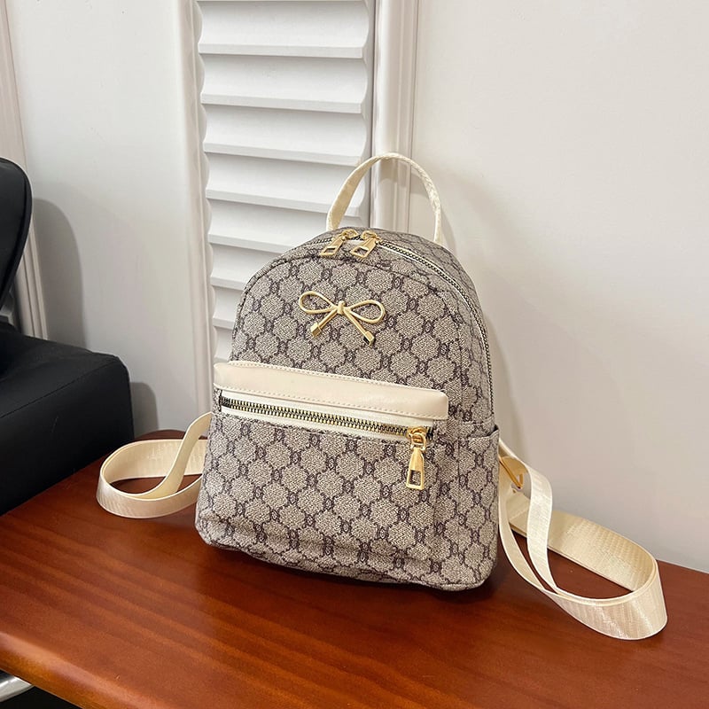 PU ruksak, gradski stil minimalistički, zatvarač, džep za mobitel, rekreacijska putovanja