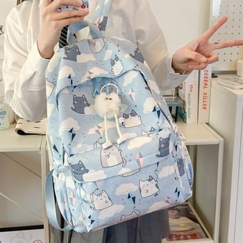 Ruksak Urban Minimalizam od najlona, poliester podstava, zatvaranje na zip, džep za telefon, 3D vanjski dizajn s međupodjelom