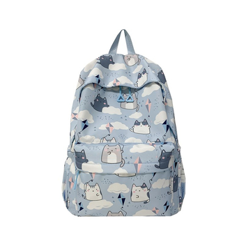 Ruksak Urban Minimalizam od najlona, poliester podstava, zatvaranje na zip, džep za telefon, 3D vanjski dizajn s međupodjelom