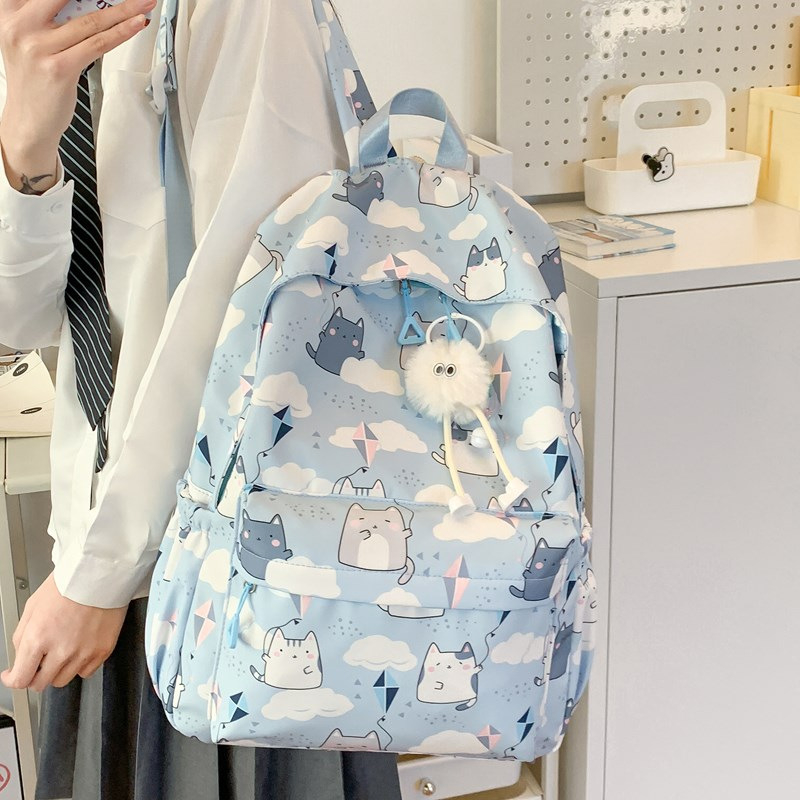 Ruksak Urban Minimalizam od najlona, poliester podstava, zatvaranje na zip, džep za telefon, 3D vanjski dizajn s međupodjelom