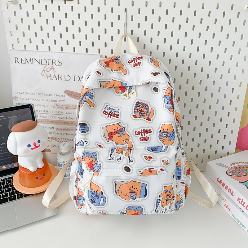 Ruksak Urban Minimalizam od najlona, poliester podstava, zatvaranje na zip, džep za telefon, 3D vanjski dizajn s međupodjelom