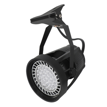 LED κλιπ προβολέας για οθόνες προβολής – αλουμινένιο περίβλημα, 220V, CRI ≥90, διακόπτης με κουμπί, χειροκίνητος έλεγχος