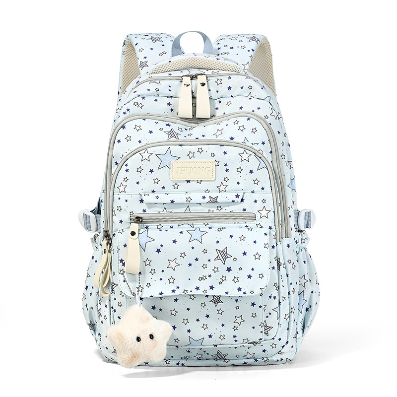 Ruksak s kapacitetom 20–35 L, pogodan za 16-inčni prijenosnik, poliesterski materijal, mladi kampus stil, unisex