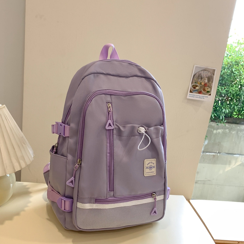 Aojia nylon mini ruksak za žene – otporan na habanje, zakrivljena naramenica, podstava od poliester, svakodnevna uporaba