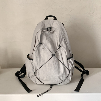 Nylon ruksak za putovanja i svakodnevnu upotrebu, unisex, kapacitet 20–35 L, lagan, kaiševi s zračnom jastukom