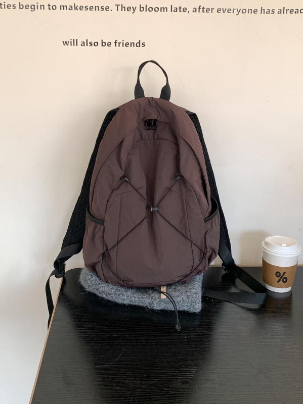 Nylon ruksak za putovanja i svakodnevnu upotrebu, unisex, kapacitet 20–35 L, lagan, kaiševi s zračnom jastukom
